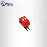 DA系列撥碼開關 &nbsp;2.54間距 &nbsp;2位 &nbsp;直角型